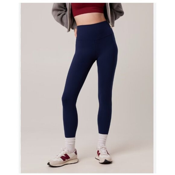 OFFLINE by Aerie Leggings Womens Small Blue Hi-Rise Pocket Activewear Yoga - Picture 1 of 5